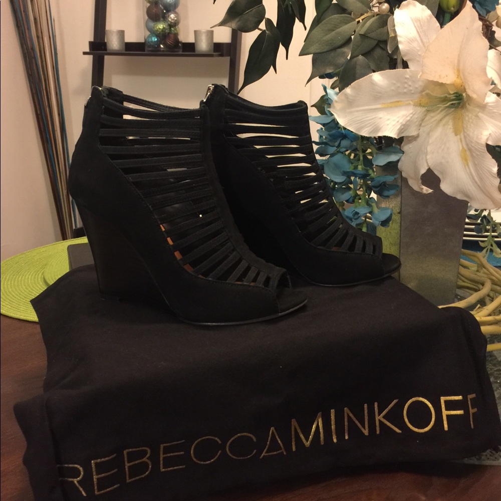 Authentic Rebecca Minkoff Wedges