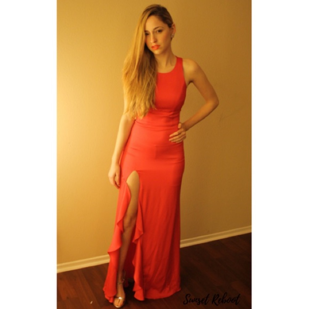 Pink Shoshanna gown