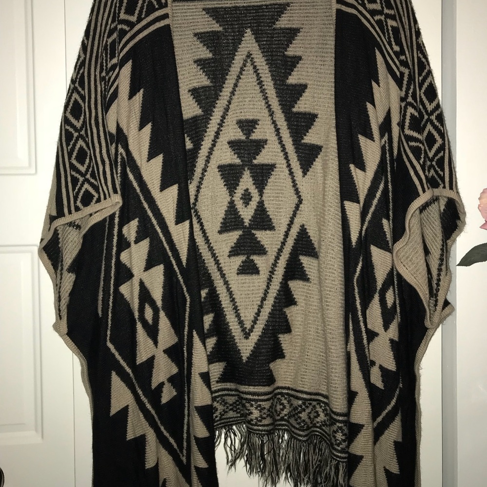 Tribal poncho