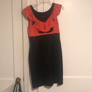 Max and Cleo satin cocktail dress