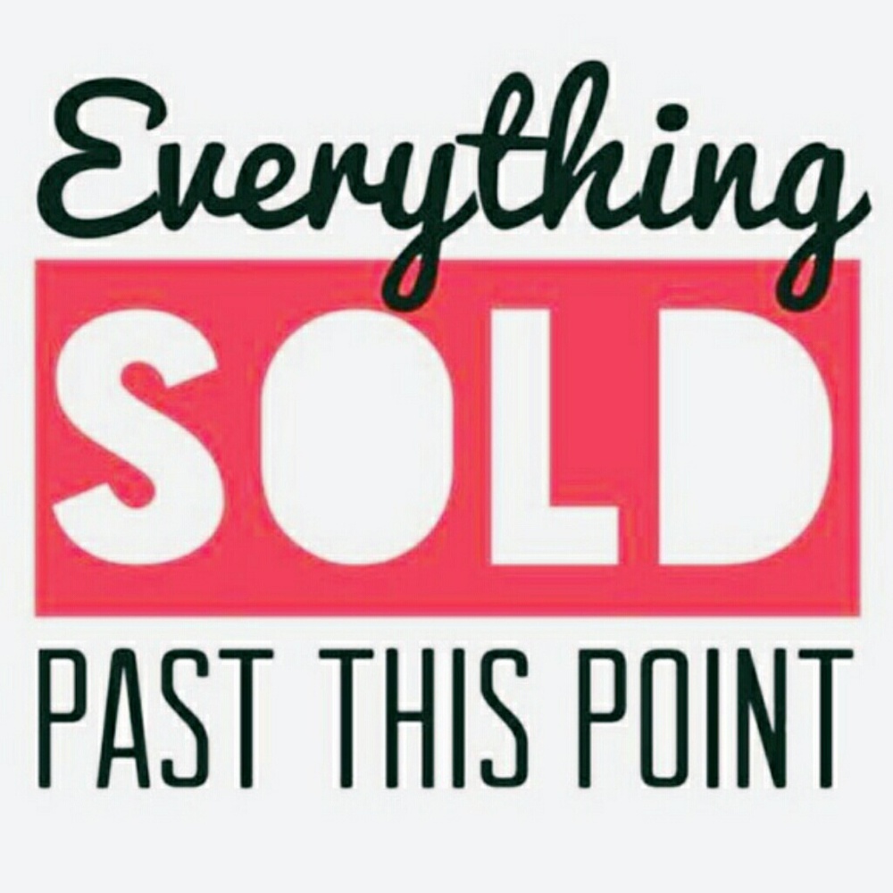 Everything Is Sold Below