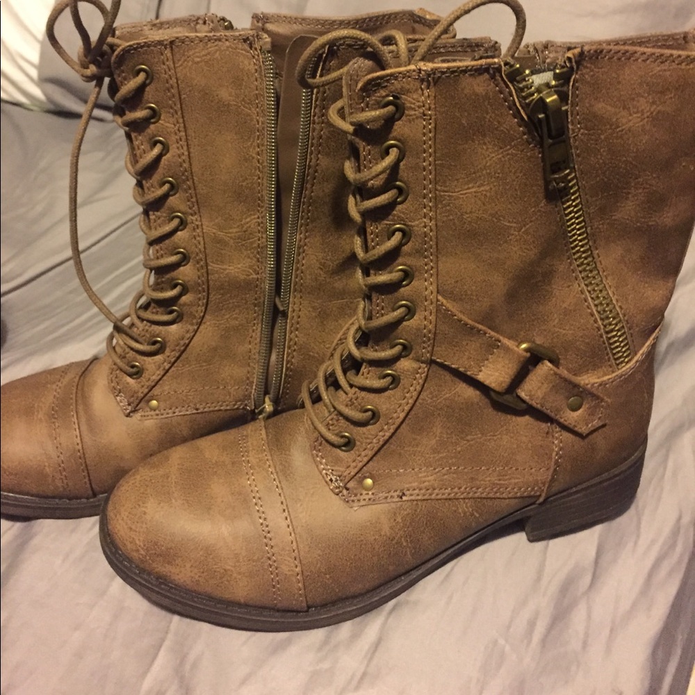 Brown Rampage Jonder Combat Boot