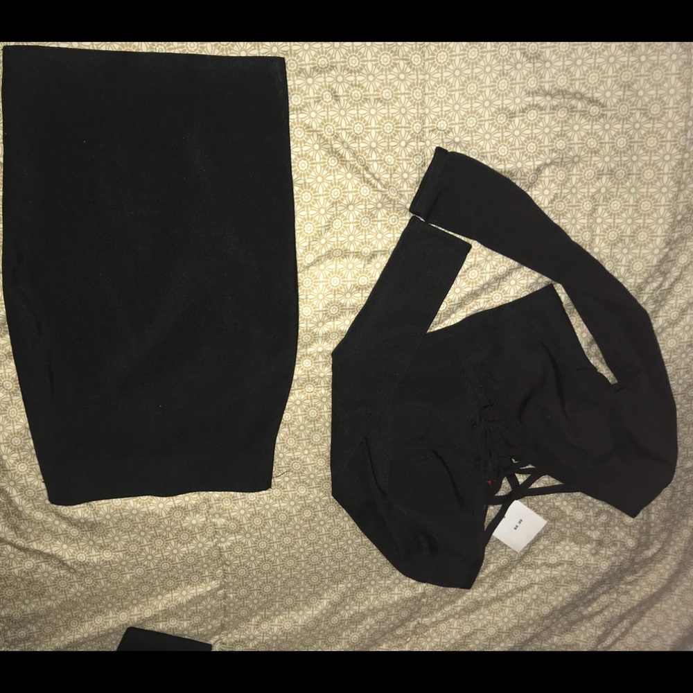 2-Piece Bandage Skirt Set