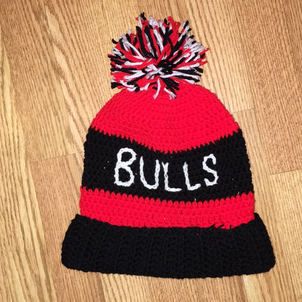 HANDMADE Bulls Beanie