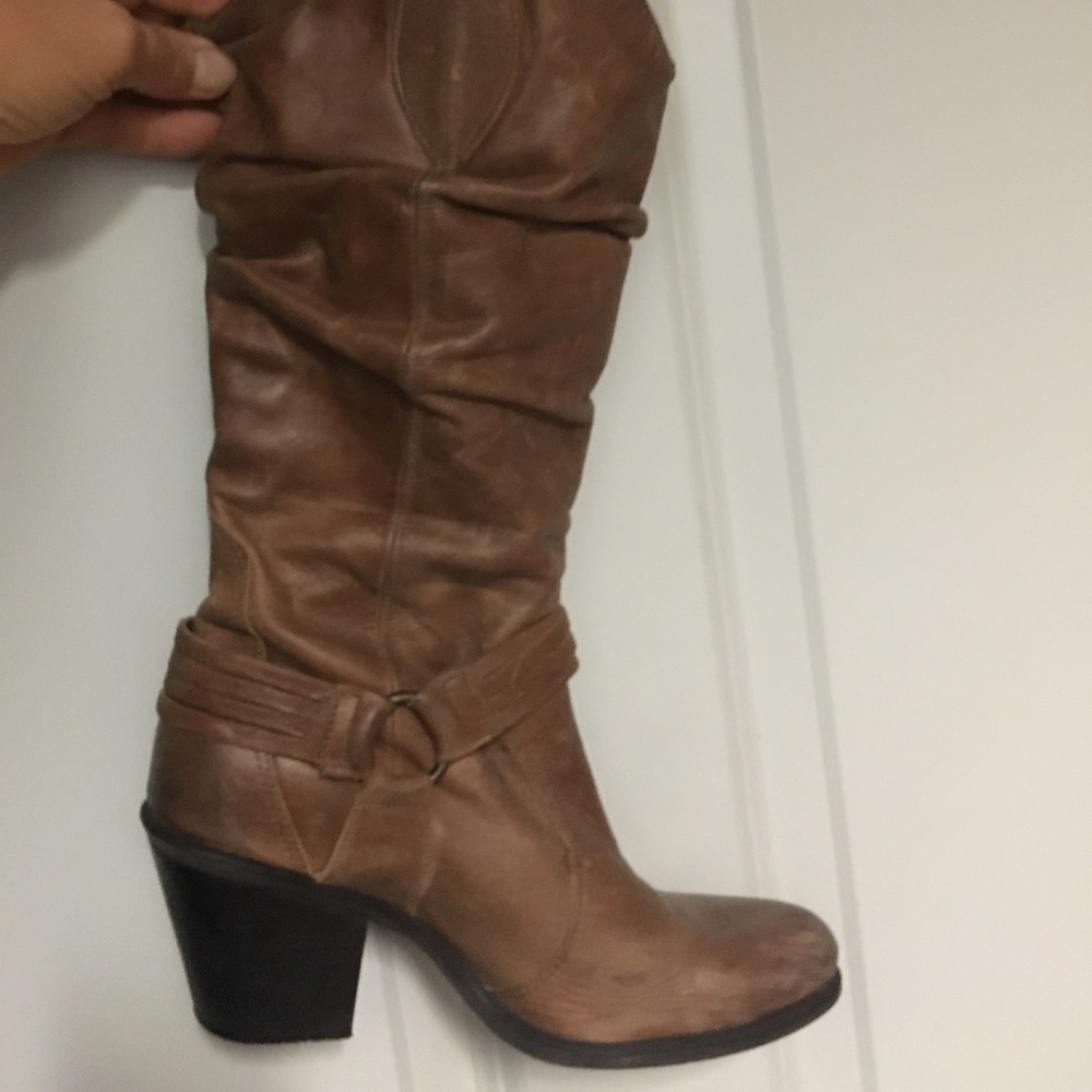Brown boots