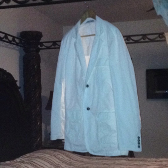 BURBERRY! Mens Burberry White Blazer Made In Italy - Picture 2 of 6