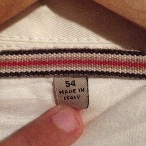 BURBERRY! Mens Burberry White Blazer Made In Italy - Picture 6 of 6