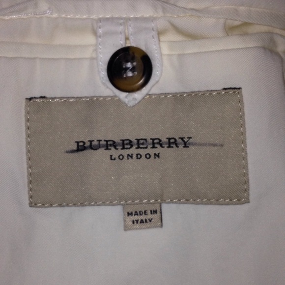 BURBERRY! Mens Burberry White Blazer Made In Italy - Picture 4 of 6