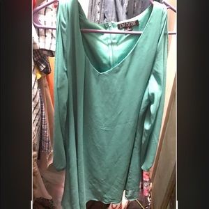 Green love culture dress