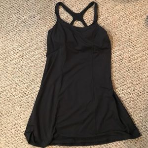 Razor back black north face dress
