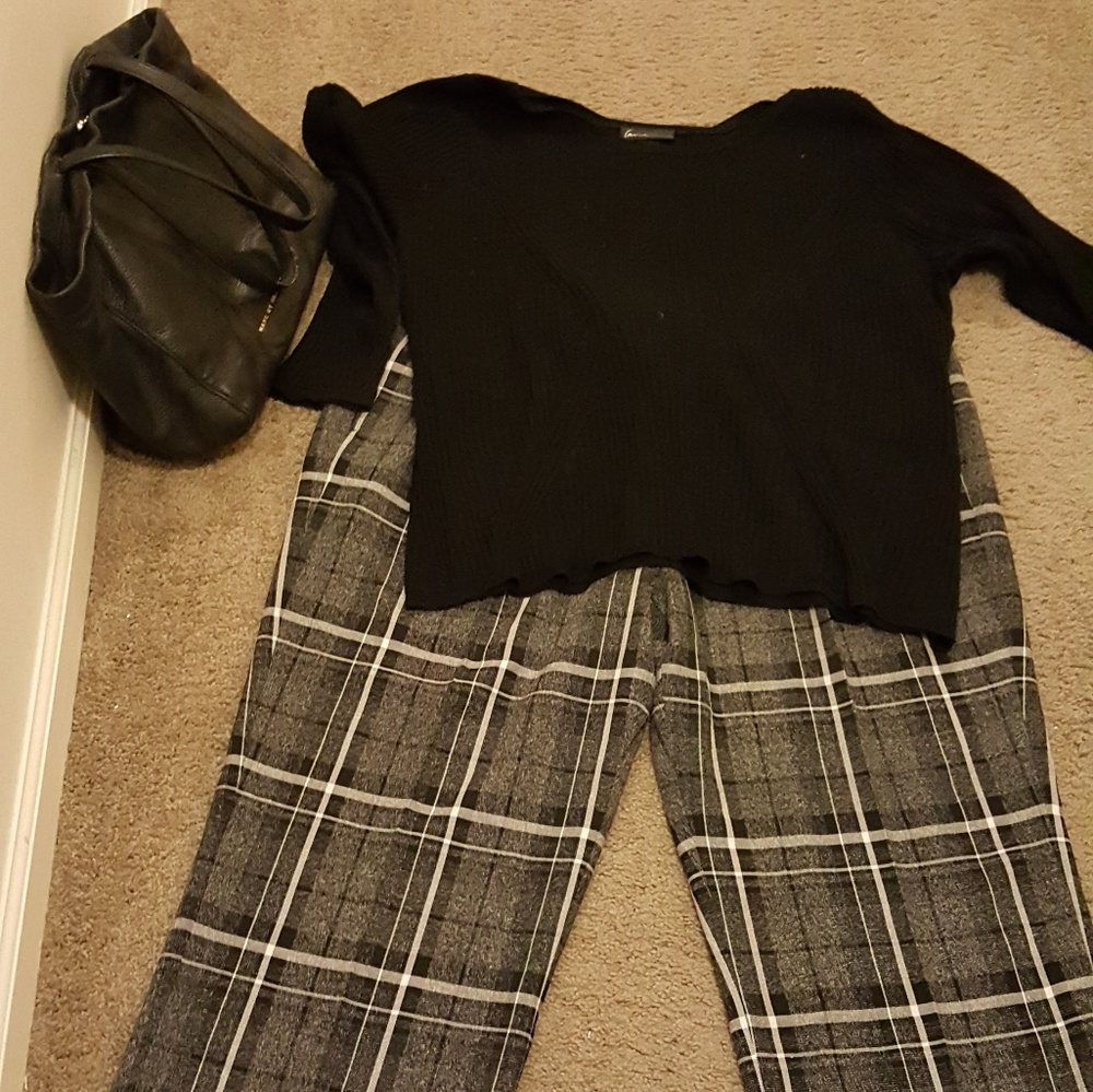Tailored cuffed pant