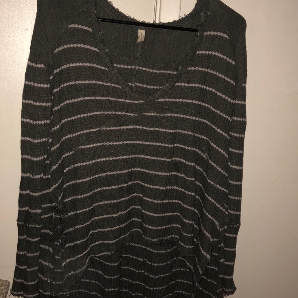 Free people long sleeve sweater