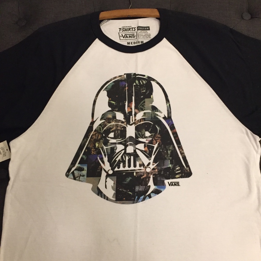 NWT Star Wars Darth Vader Baseball tee