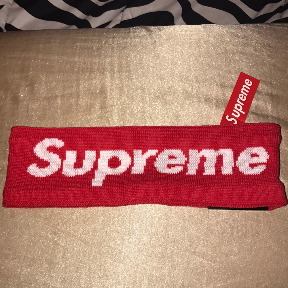 Supreme Headband Red