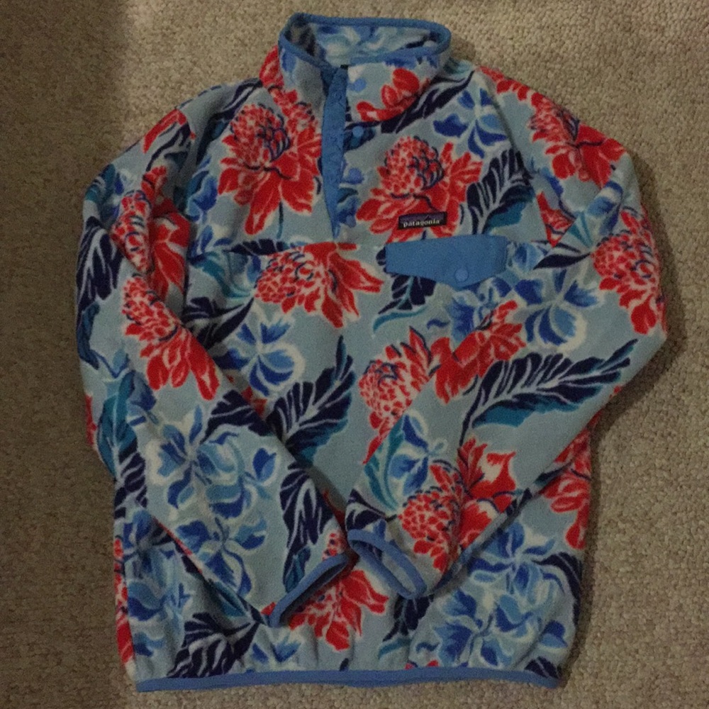 Women’s Patagonia Synchilla fleece size S worn 1x