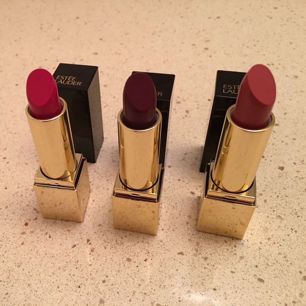 SOLD!!!Estee Lauder full size lipsticks