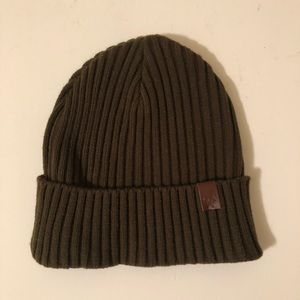 Olive green beanie