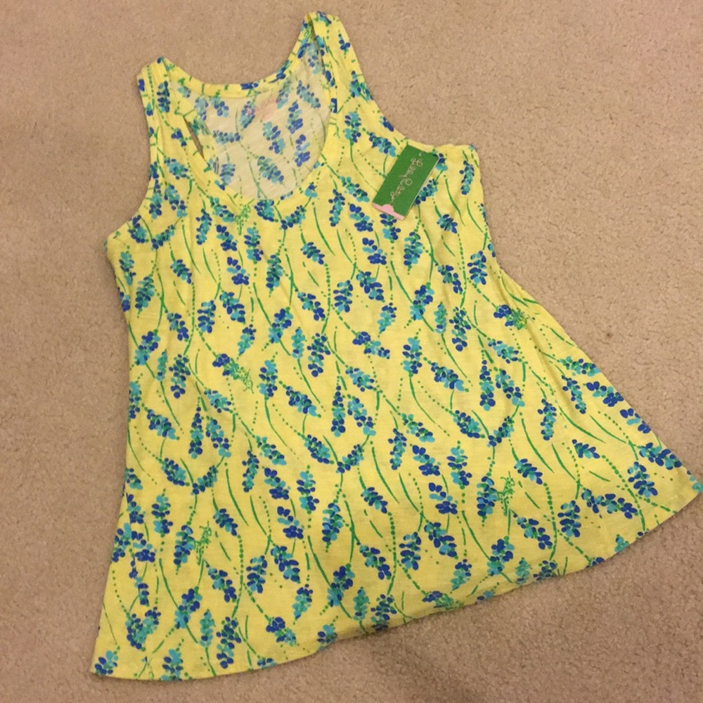 NWT Lilly Pulitzer Racer Back Tank Top