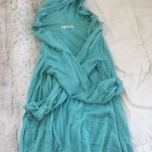 Blue Maurice’s Hooded Cardigan