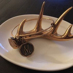 Alex & Ani Initial Bangle