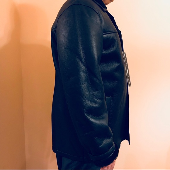 Weatherproof shearling coat - Picture 3 of 8