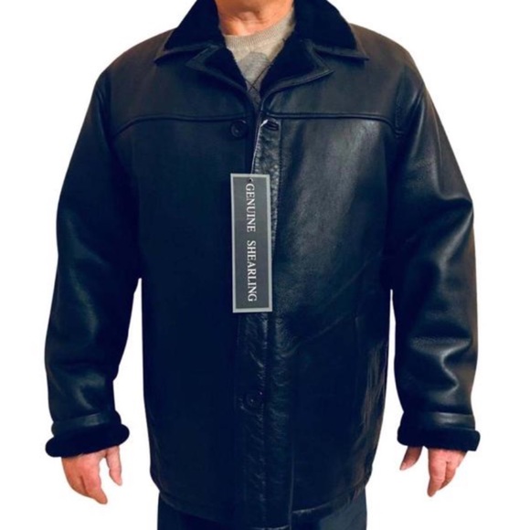 Weatherproof shearling coat - Picture 1 of 8