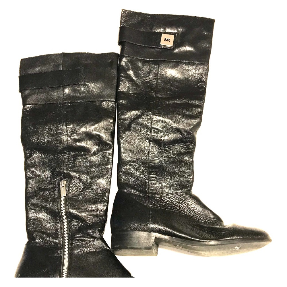 MICHAEL Kors over the knee leather boots