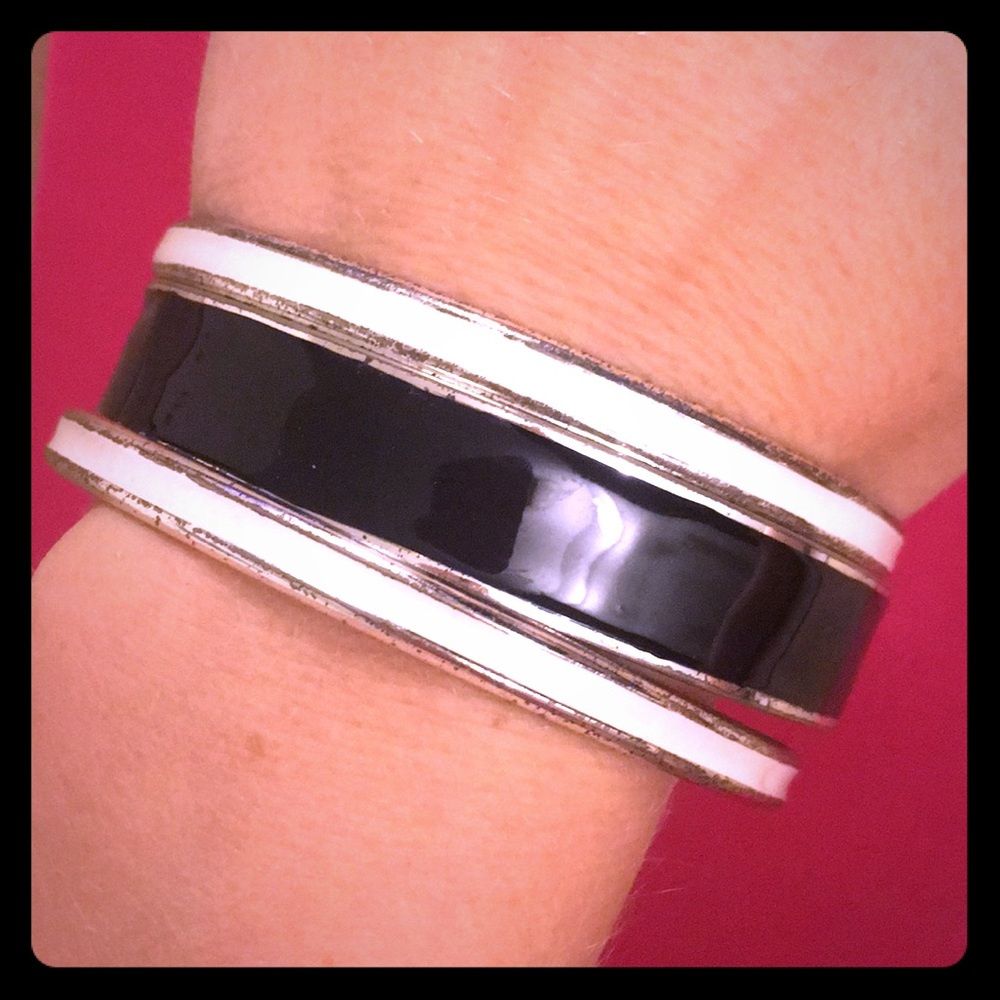 Black and White three bangle set