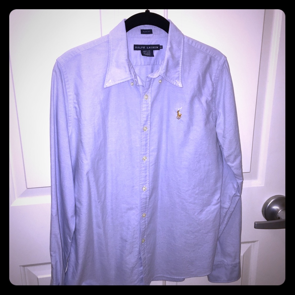 🎉 Sold Elsewhere 🎉 EUC Polo Ralph Lauren Oxford Shirt