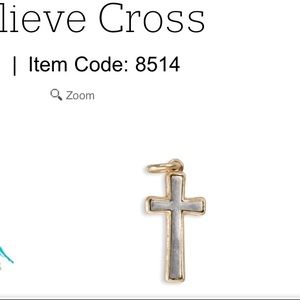 Thirty-One Cross Charm