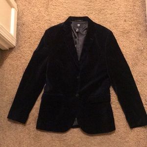 H&M MENS VELVET BLAZER