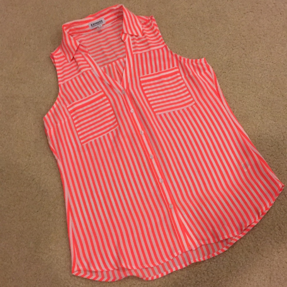 NWOT Express Sleeveless Shirt