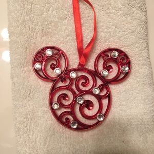 Mickey Mouse ornament.