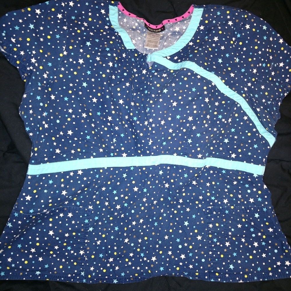 Scrub tops