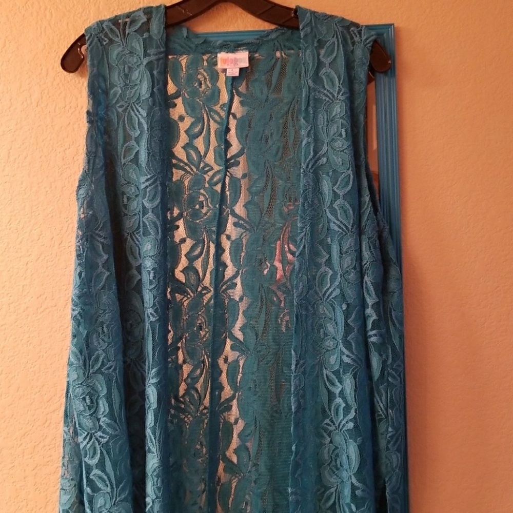 Amazing teal lace Joy