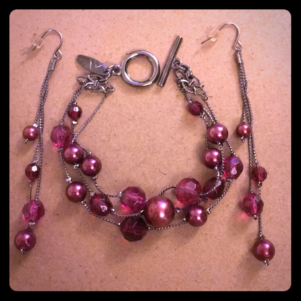Holiday Cheer Raspberry and Maroon Set
