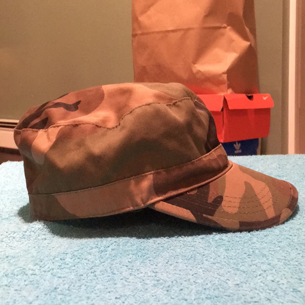 Camouflage army hat