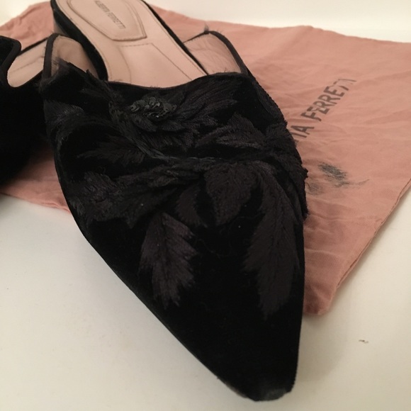 Alberta Ferreti Mia Mules - Picture 2 of 8