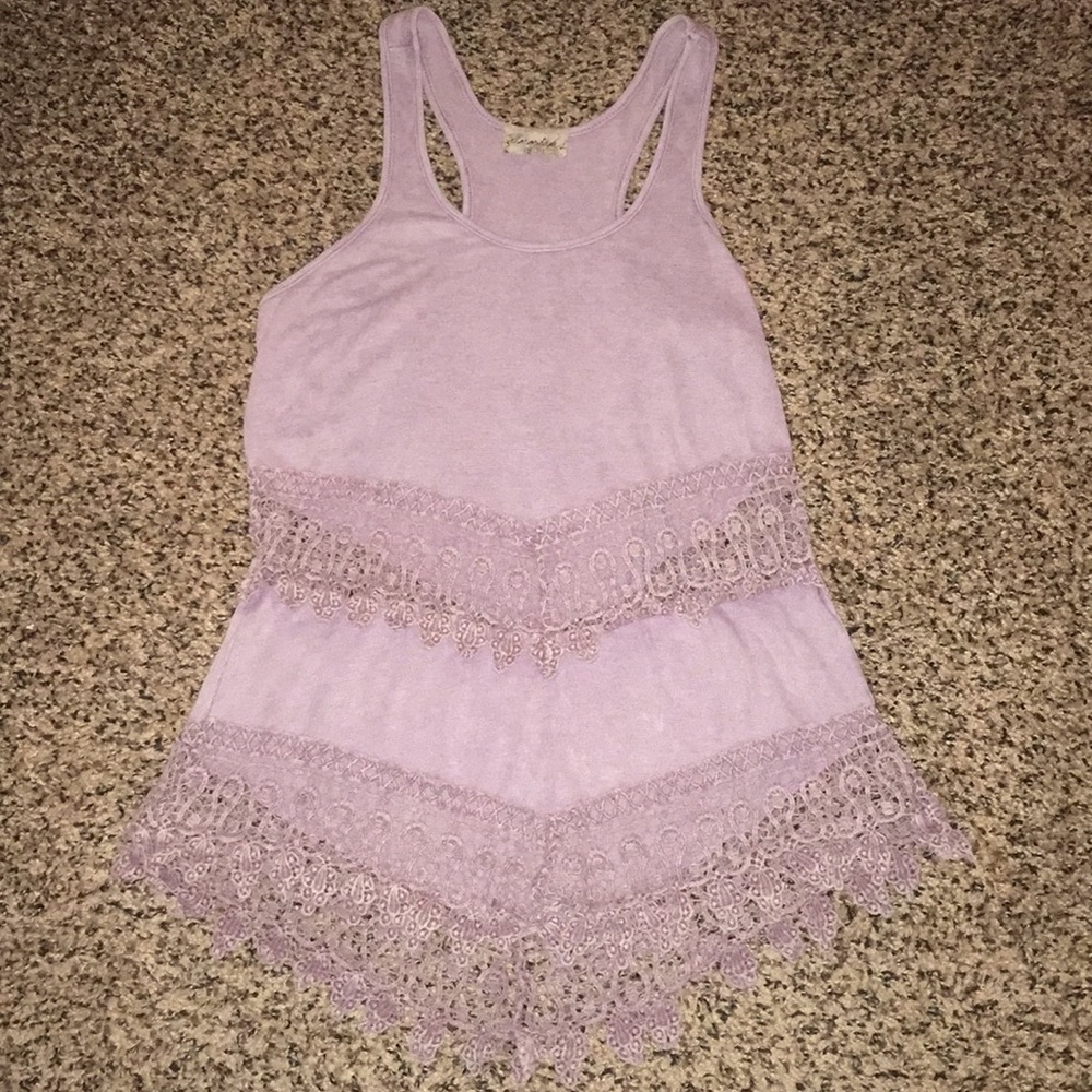 Lavender tank top