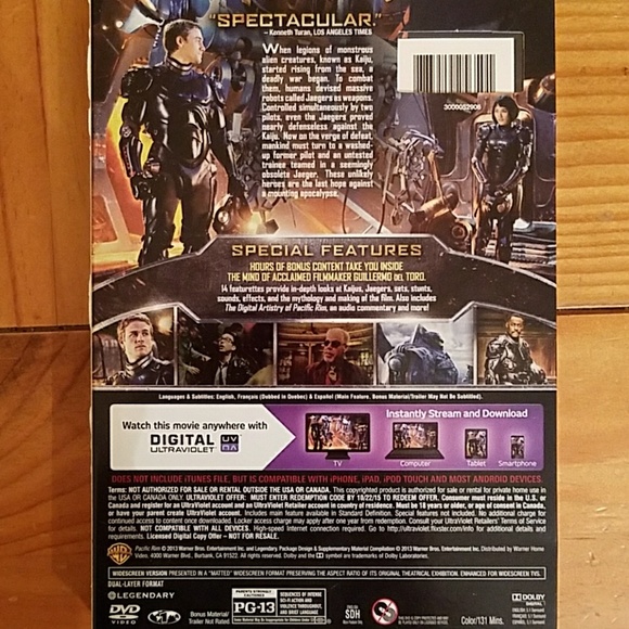 Pacific Rim DVD - Picture 2 of 2