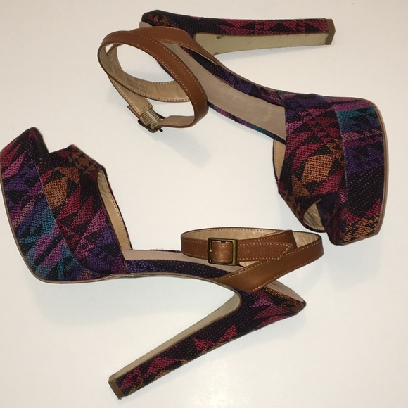 Aldo Shoes - Aldo Aztec Print Sandals