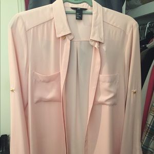 Light pink blouse