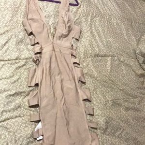 Sexy, but Elegant Nude Bandage Dress