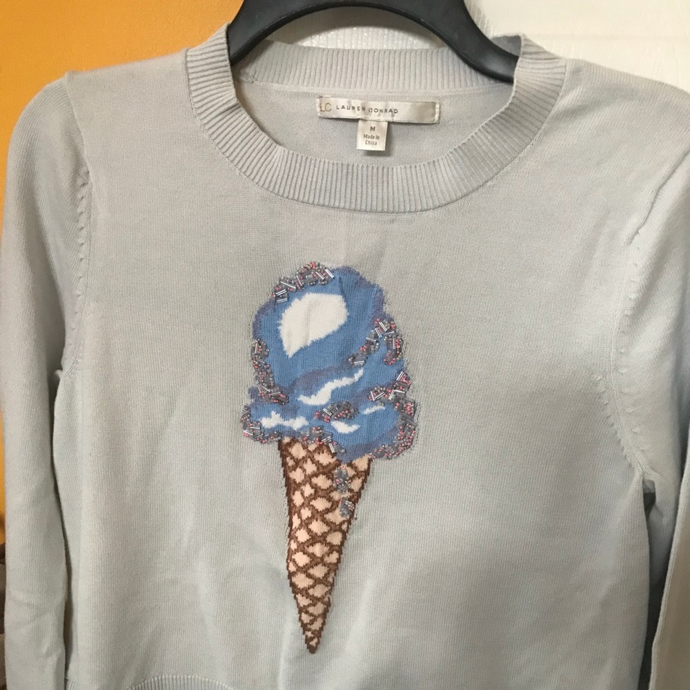 Cute light blue sweater