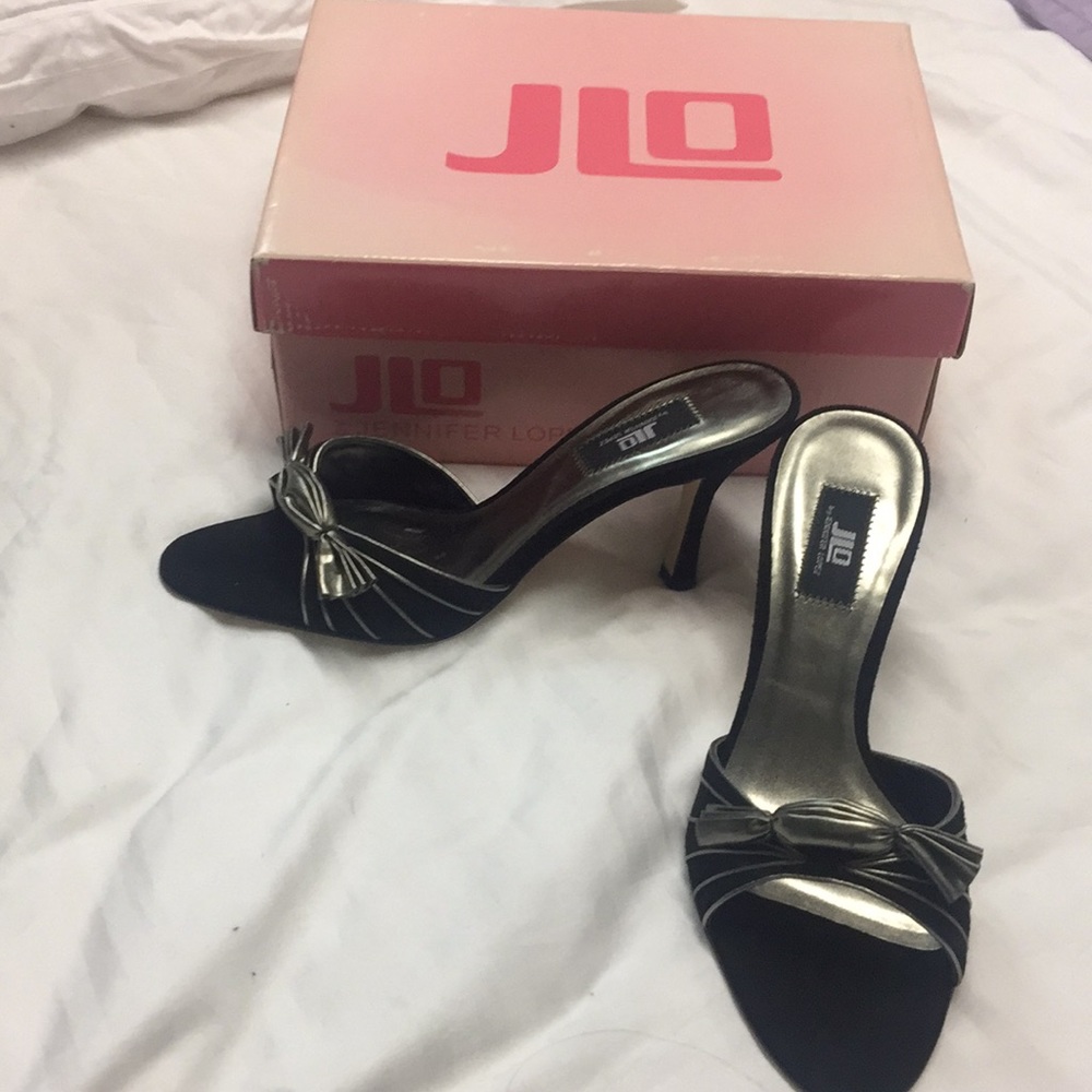 NEW Jennifer Lopez Black high heels size 7 M