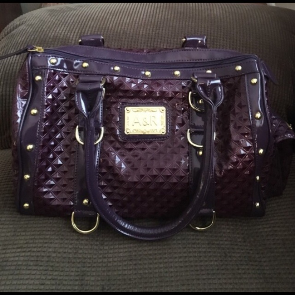 Purple tote