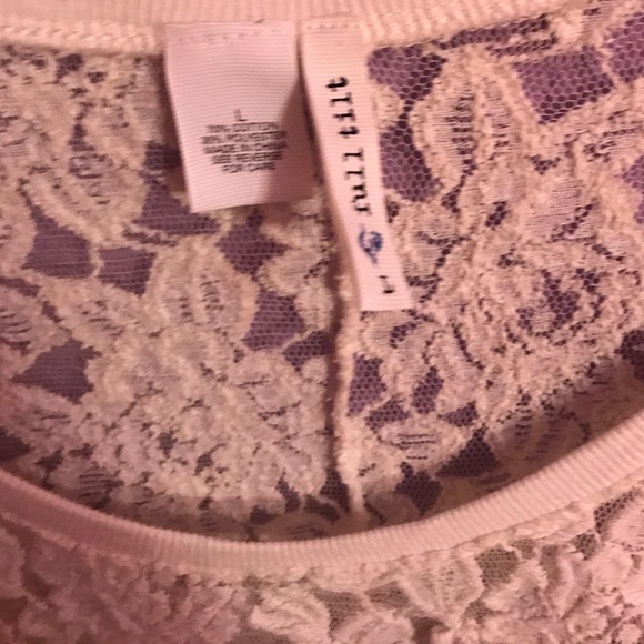 Super cute lace FULLTILT shirt - Picture 2 of 2