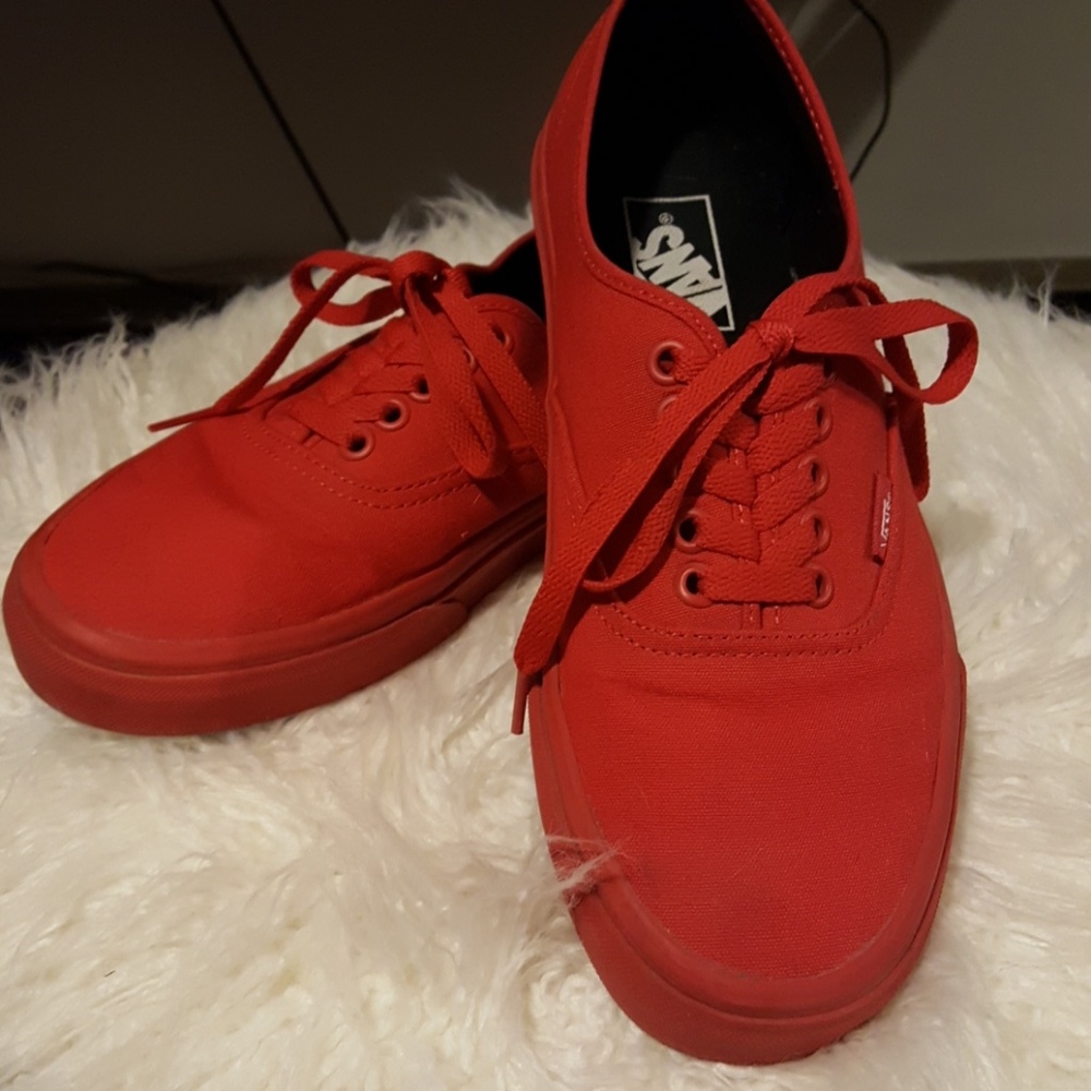 Red Vans