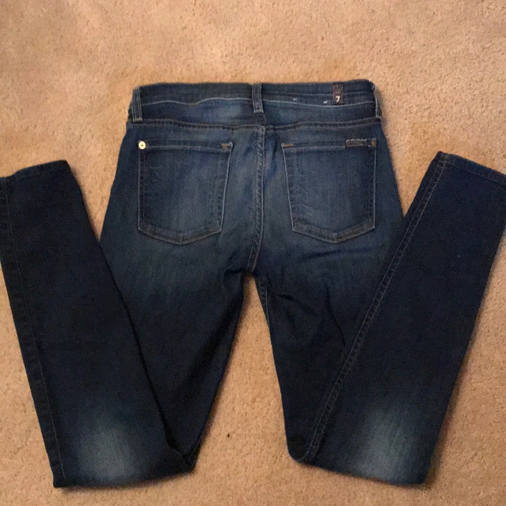 7 For all Mankind “the skinny” jean