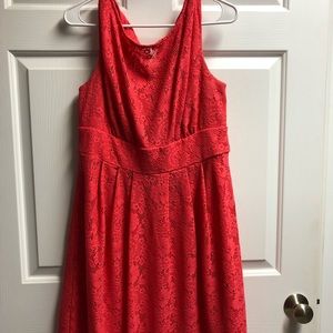 Pink/Coral Dress Barn Dress
